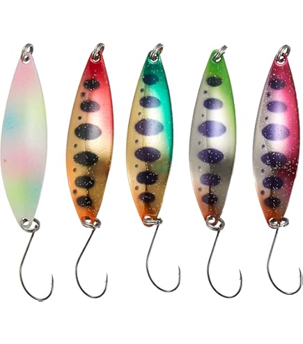 ハードルアースプーンセット FPB LURES エリアトラウトルアー33個セット Amazon.co.jp: 10 個トラウト釣りスプーンルアーセットシングルフック